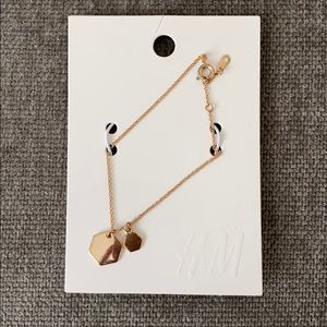 H&M Geometric Charm Bracelet - Gold
